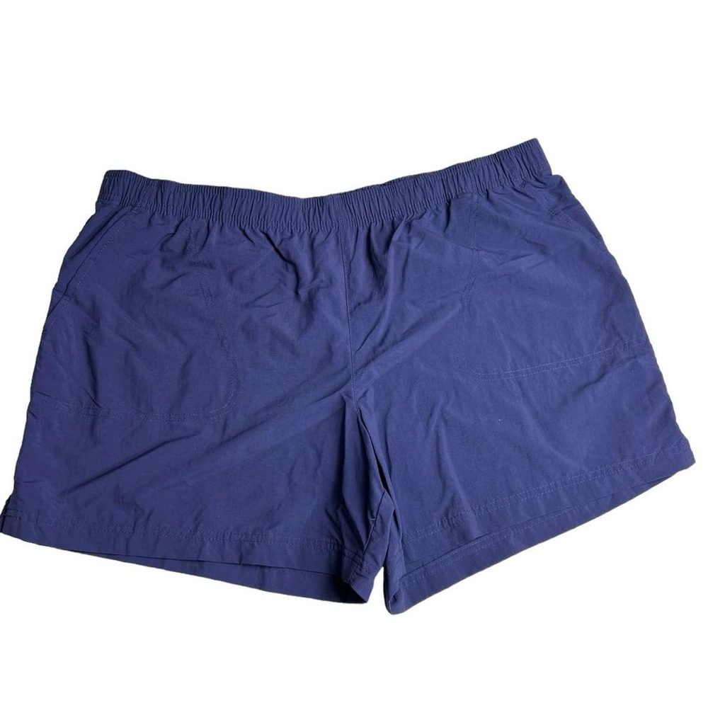 NWT men’s blue stretch drawstring pull on short Columbia xl